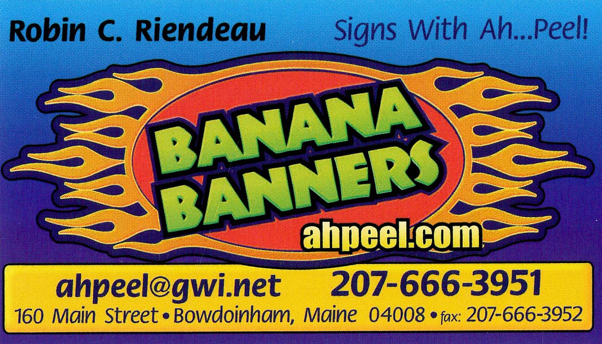 Banana Banners