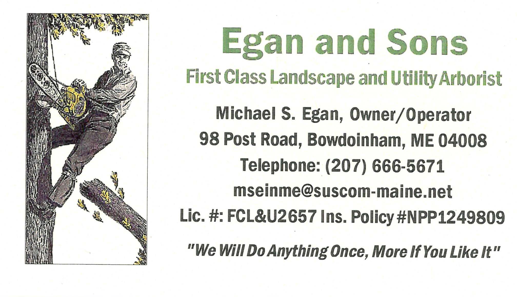 Egan Arborist