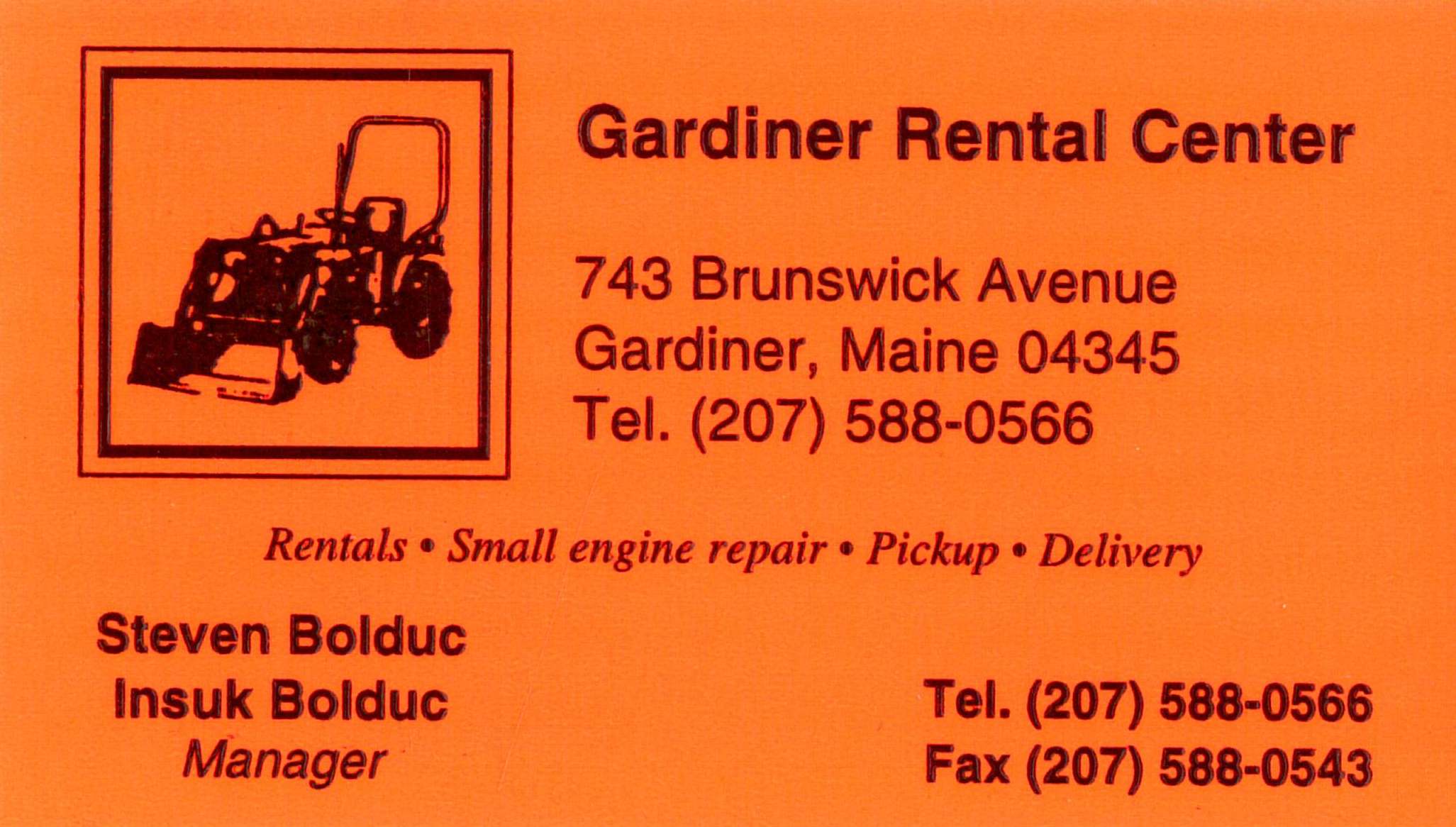 Gardiner Rental